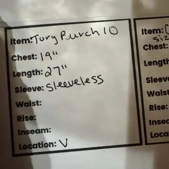 Tory Burch Women Avery Cotton/Linen Embroidered Tunic Size 10 - Picture 7 of 7